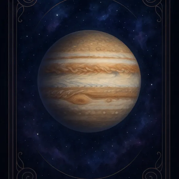 Jupiter planet illustration