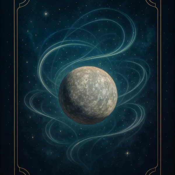 Mercury planet illustration