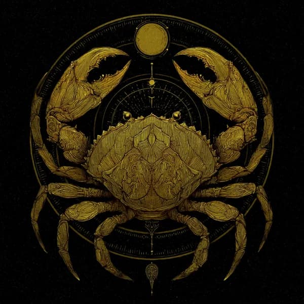Cancer zodiac symbol