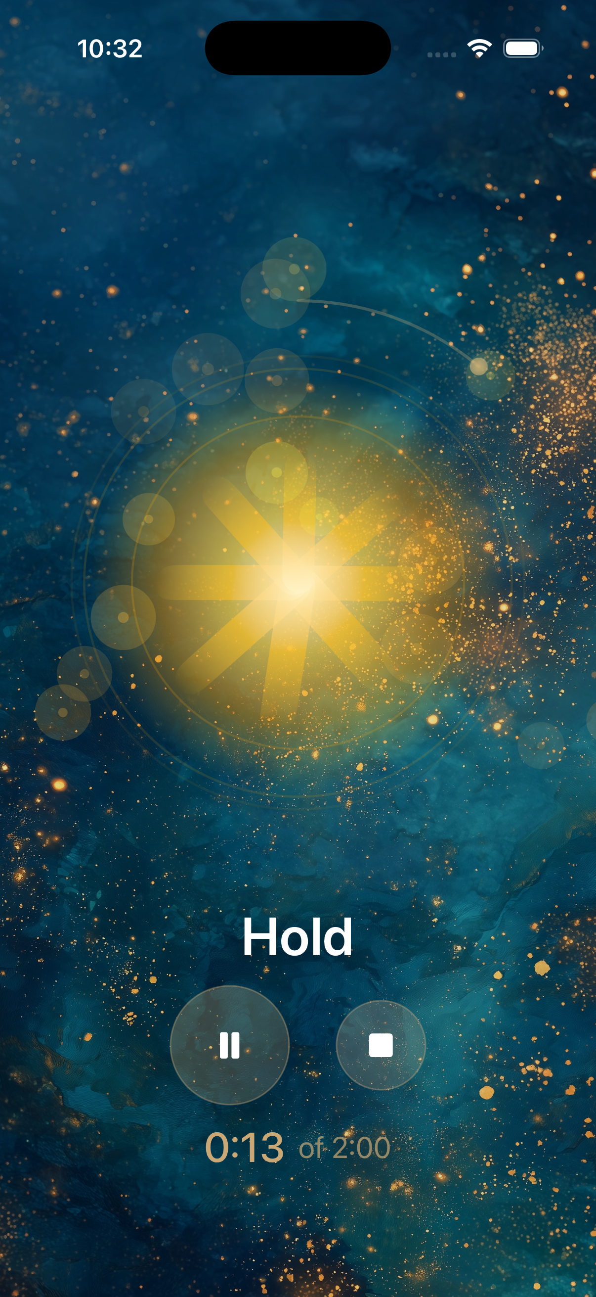 Breathing hold phase