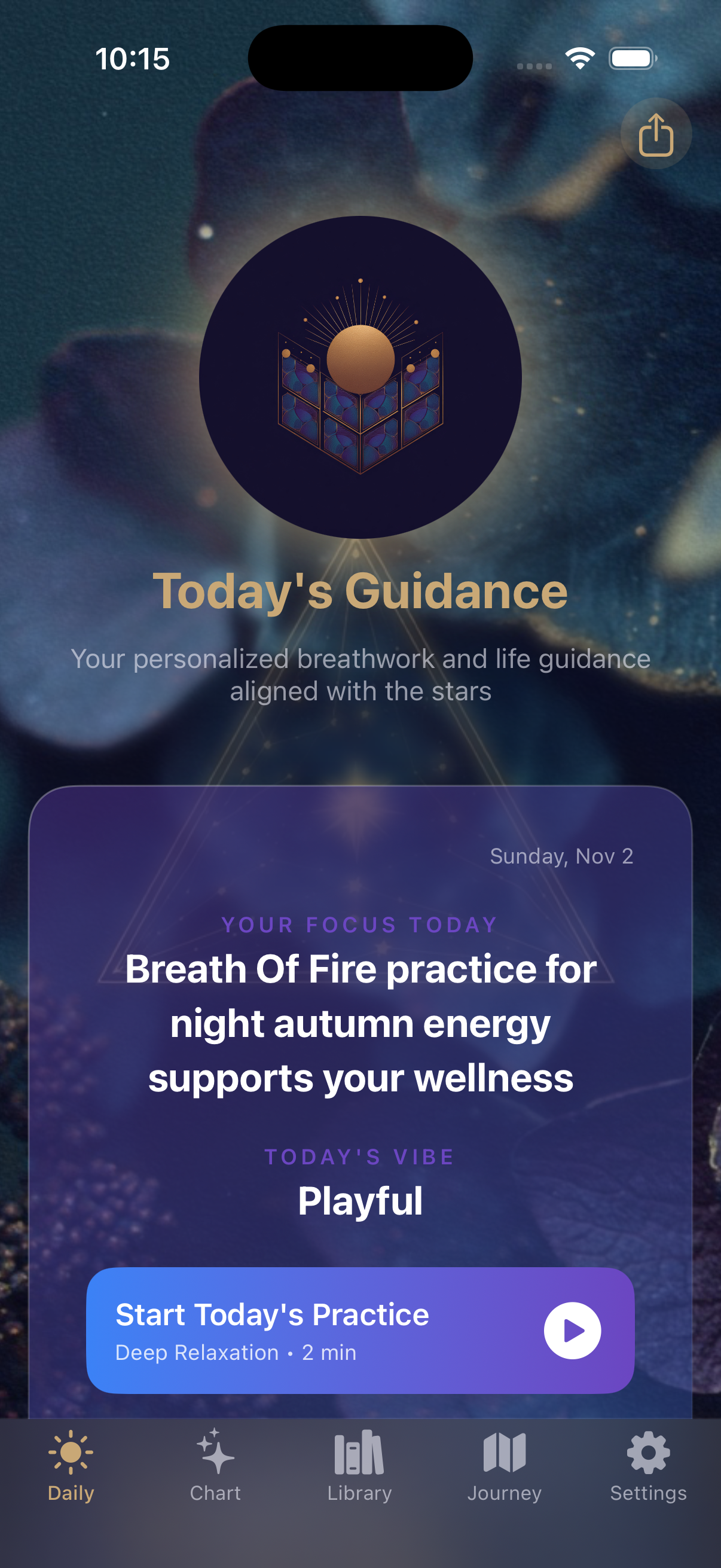 Daily personalized guidance